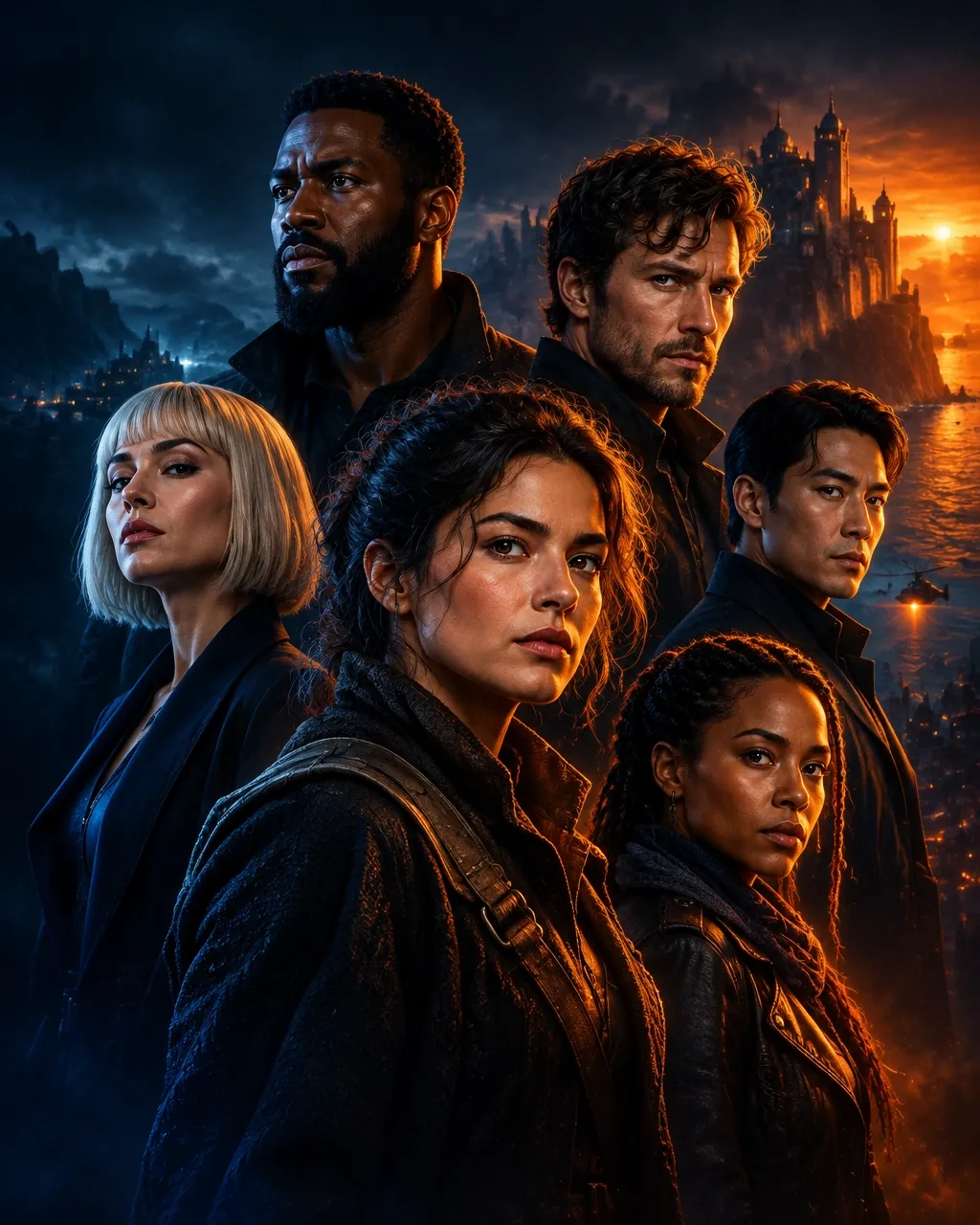 Original fictional television drama artwork